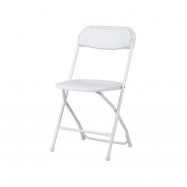 Plastová skladacia stolička Alex chair - biela