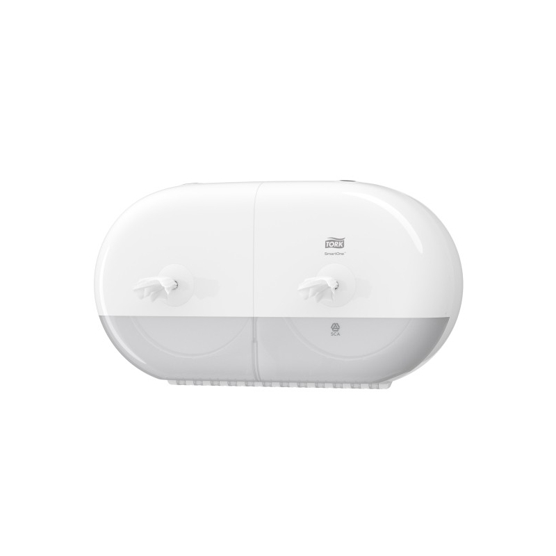Tork SmartOne Twin Mini zásobník na toaletný papier so stredovým odvíjaním - biela
