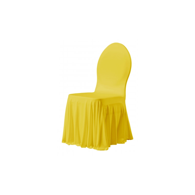 SIESTA - poťah na stoličku, Žltá