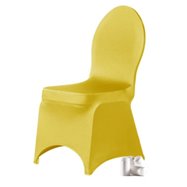 BRILLIANT- poťah na stoličku, Žltá