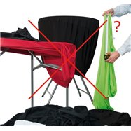 Elastická šerpa na stoličku - CLASSIC, Červená