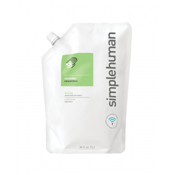 Hydratačné tekuté mydlo Simplehuman - 1 l náhradná náplň s vôňou uhorky