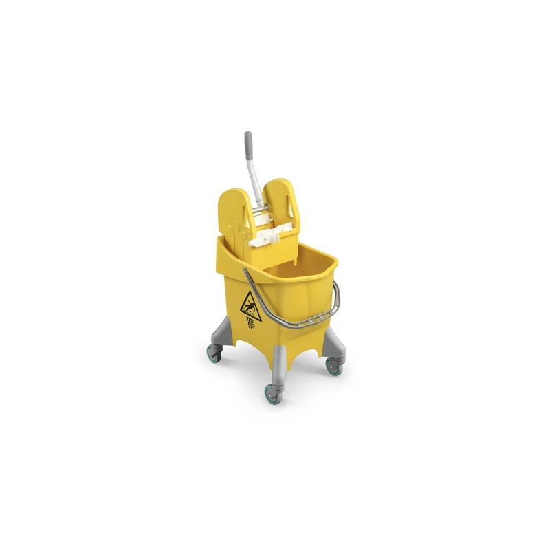 Upratovací vozík TTS Pile, žltý