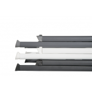 Plastová skladacia stolička ZOWN ARAN CHAIR - NEW - šedá