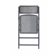 Plastová skladacia stolička ZOWN ARAN CHAIR - NEW - šedá