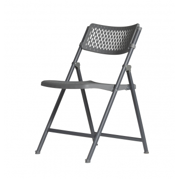 Plastová skladacia stolička ZOWN ARAN CHAIR - NEW - šedá