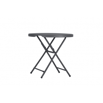 Kaviarenský skladací stolík ZOWN PRAXIS 80 - PROFI - Ø81,3x74,3 cm