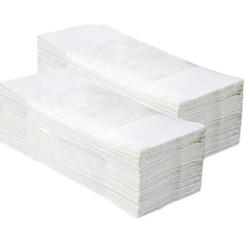 Jednotlivé papierové uteráky 3200 ks, 100% celulóza, 2-vrstvové
