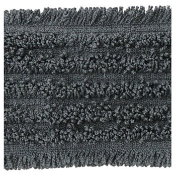 Mop z mikrovlákna STANDARD, suchý zips, 47 cm, šedý