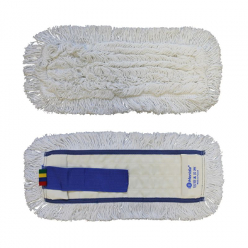 Mop plochý uzlíčkovať s vreckami OPTIMUM, bavlna, 40 cm (predtým MO20)