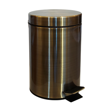 RETRO bronz: Odpadkový kôš 3L