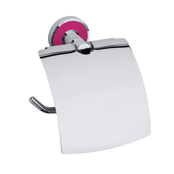 TREND-I: Držiak toaletného papiera s krytom, ružová