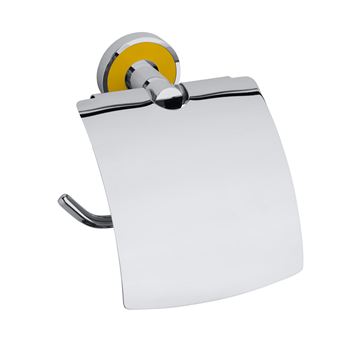 TREND-I: Držiak toaletného papiera s krytom, žltá
