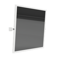 HELP: Výklopné Zrkadlo, biele 600x600