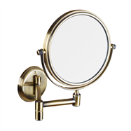 RETRO bronz: Kozmetické zrkadlo obojstranné