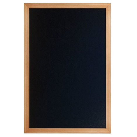 Nástenná popisovacia tabuľa WOODY s popisovačom, 40x60 cm, teak