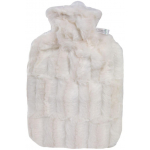 Termofor Classic bílé barvy je schovaný do měkkého kožíškového obalu. Napodobenina kožíšku je příjemná na omak a krásně zahřeje. Rozměry termoforu jsou 25 x 19,5 cm a objem je 1,8 litrů.