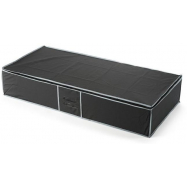 Textilní úložný box na oblečení pod postel Compactor URBAN 90 x 45 x18 cm – černý