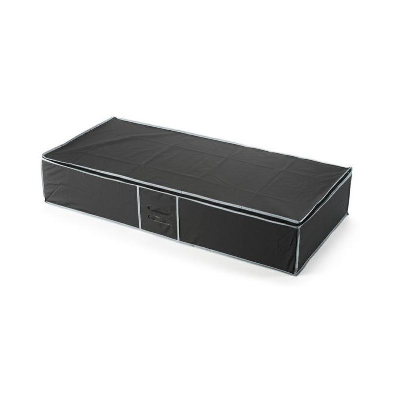 Textilní úložný box na oblečení pod postel Compactor URBAN 90 x 45 x18 cm – černý