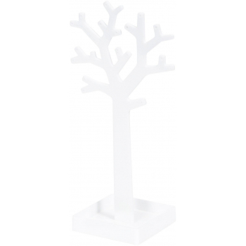Stojan na šperky ve tvaru stromu Compactor – bílý plast