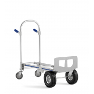 Rudla + vozík, 250 kg, hliníkový