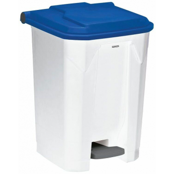 Koš na tříděný odpad pro HACCP - papír, Rossignol Utilo 54041, 50 L, modrý plast