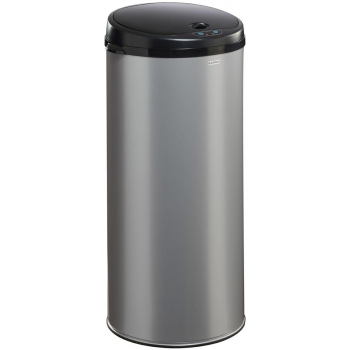 Bezdotykový odpadkový koš Rossignol Sensitive Plus 93562, 45 L, matný šedý, RAL 9006