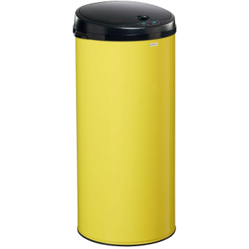 Bezdotykový odpadkový koš Rossignol Sensitive Plus 93568, 45 L, žlutý, RAL 1016