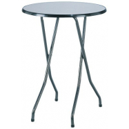 Skladací koktejlový stôl FAVOURITE s doskou Ø 85 cm