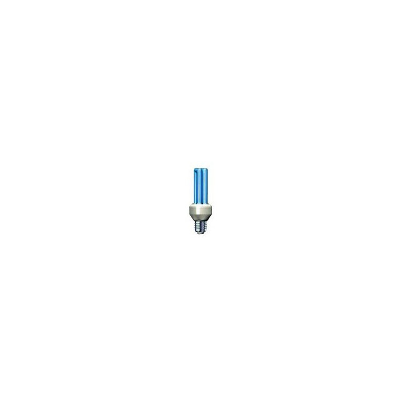 Úsporná žiarovka Slide 25W E27 modrá