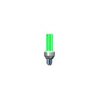 Úsporná žiarovka Slide 25W E27 zelená