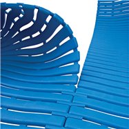 Modrá bazénová rohož Soft-Step - dĺžka 15 m, šírka 60 cm a výška 0,9 cm