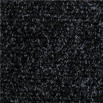 Gumová hliníková kefová vonkajšie vstupná rohož FLOMA Alu Extra - dĺžka 100 cm, šírka 100 cm a výška 1,7 cm