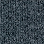 Textilné hliníková kefová vnútorné vstupná rohož FLOMA Alu Wide - dĺžka 100 cm, šírka 100 cm a výška 2,2 cm