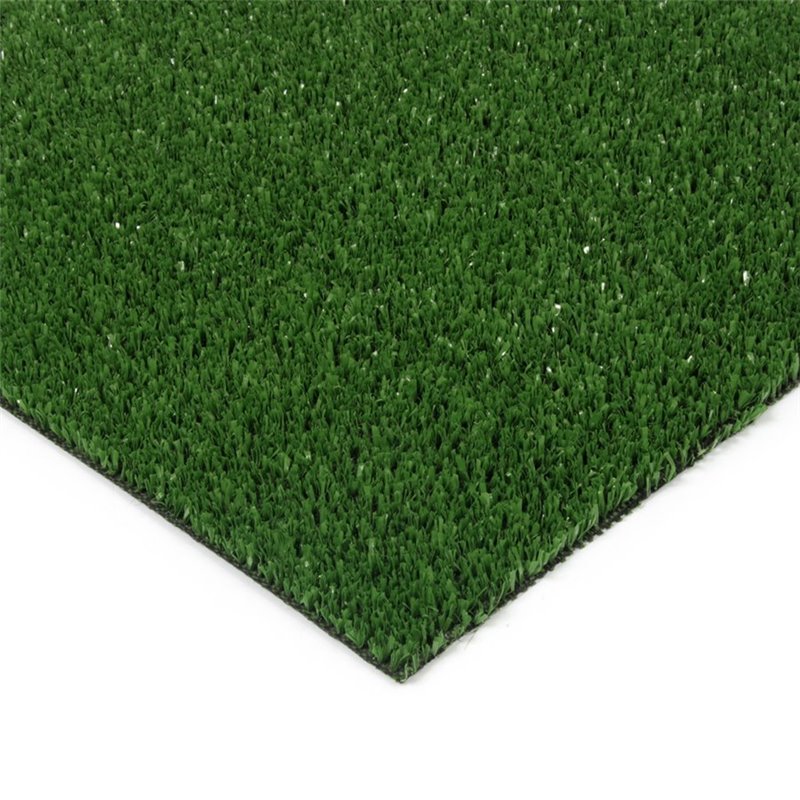 Zelená plastová čistiaca zóna FLOMA Grace - dĺžka 50 cm, šírka 200 cm a výška 0,9 cm