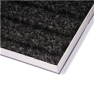Hliníkový rám pre vstupné rohože a čistiace zóny 100 x 150 cm FLOMA pre zapustenie do podlahy - šírka 2,5 cm, výška 2,5 cm a hrú