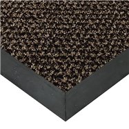 Hnedá textilné vnútorné čistiace vstupná rohož FLOMA Alanis - dĺžka 50 cm, šírka 80 cm a výška 0,75 cm