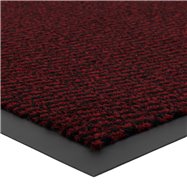 Červená vnútorná čistiaca vstupná rohož FLOMA Spectrum - dĺžka 80 cm, šírka 120 cm a výška 0,5 cm