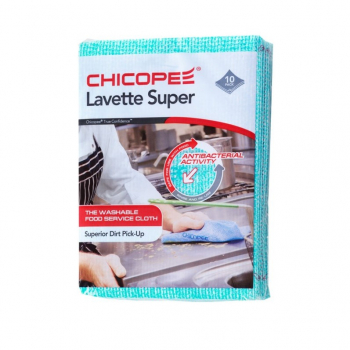 Utierky CHICOPEE Lavette Super 51x36 cm/10 ks - zelené