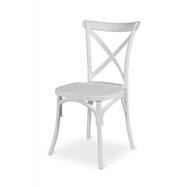 Plastová svadobné stoličky Fiorina, biela