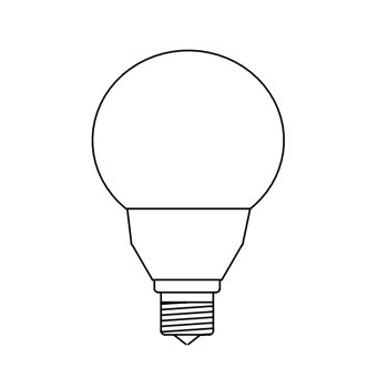LED žiarovka SLIDE, 10W - 1000lm, E27, teplá biela (3000K)