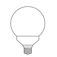 LED žiarovka SLIDE, 15W - 1400lm, E27, teplá biela (3000K)