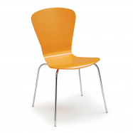 Jedálenská stolička Milla, oranžová