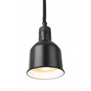 Ohrievací lampa visiace, Ø 175x (h) 250 mm, čierna