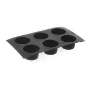 Silikónová forma 6 x muffins pr.69x40 mm