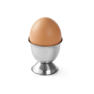 Stojan na vajíčko z nerezovej ocele s lemom 6 ks