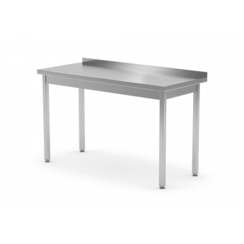 Pracovný stôl, zadný lem bez police, skrutkovaný 1000x700x850 mm