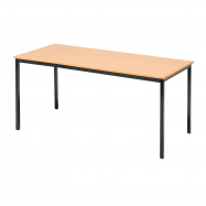 Jedálenský stôl Jamie, 1800x800 mm, buk, čierna