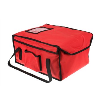 Taška na 12 obedových boxov, s vyhrievaním, červená