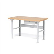 Dielenský stôl Robust, 1500x800 mm, 1 zásuvka